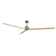 Ventilador de techo Sulion Anne LED madera motor DC con mand