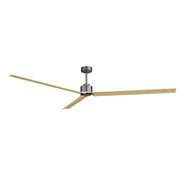 Ventilador de techo Sulion Anne LED madera motor DC con mand