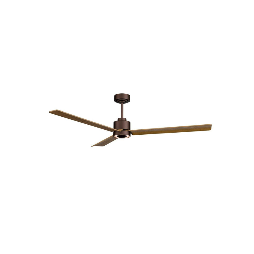 Ventilador de techo con luz Sulion Anne madera Ø160cm