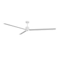 Ventilador de techo con luz Sulion Anne LED blanco motor DC 