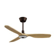 Ventilador de techo con luz Sulion Balcony LED madera motor 