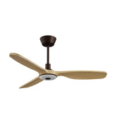 Ventilador de techo con luz Sulion Balcony LED madera motor 