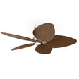 Ventilador de techo con luz Sulion Alma LED bronce motor DC 