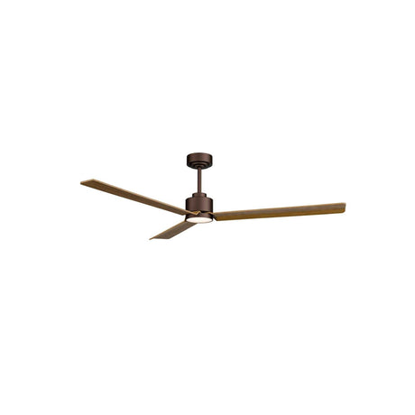 Ventilador de techo con luz Sulion Anne madera Ø160cm