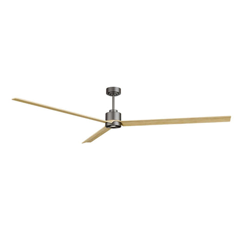 Ventilador de techo con luz Sulion Anne LED madera motor DC 