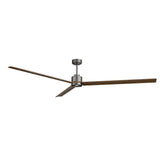 Ventilador de techo con luz Sulion Anne LED madera motor DC 