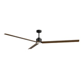 Ventilador de techo con luz Sulion Anne LED madera motor DC 
