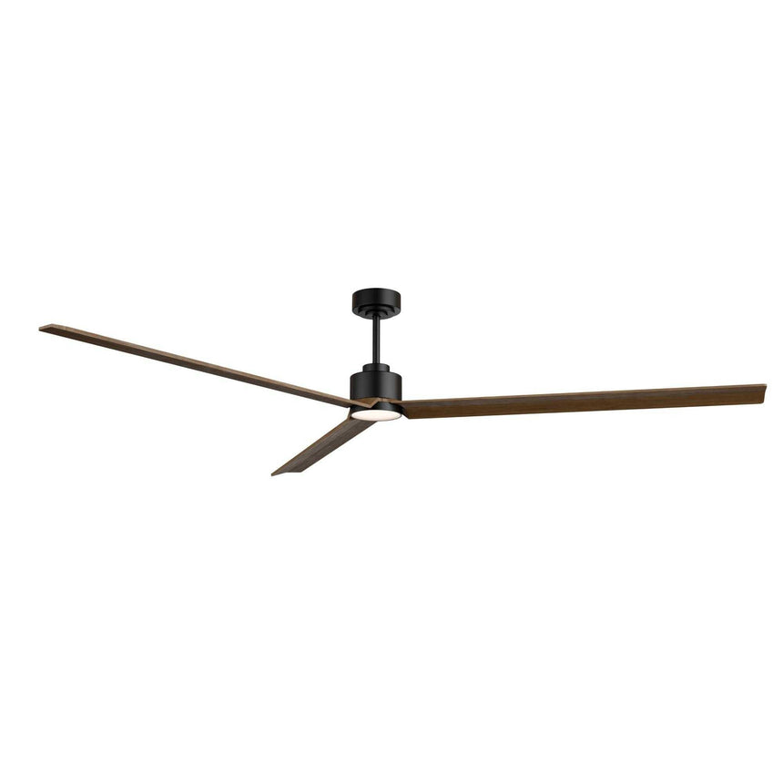 Ventilador de techo con luz Sulion Anne LED madera motor DC 