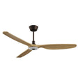 Ventilador de techo con luz Sulion Balcony LED madera motor 