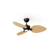 Ventilador de techo con luz Sulion Alma LED madera motor DC 