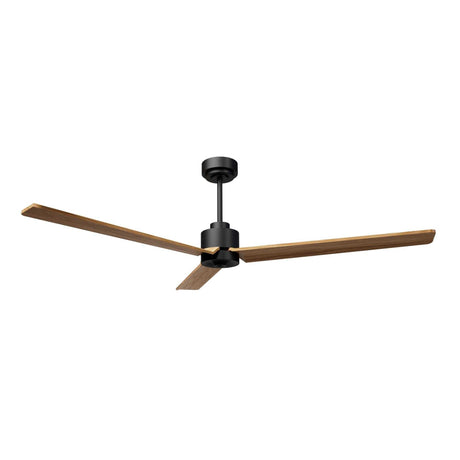 Ventilador de techo con luz Sulion Anne negro Ø160cm