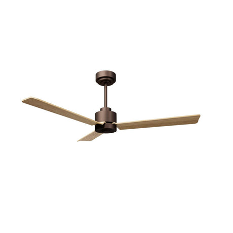 Ventilador de techo con luz Sulion Anne madera Ø127cm