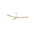 Ventilador de techo con luz Sulion Anne 160cm LED blanco y madera clara motor DC CCT 2245225