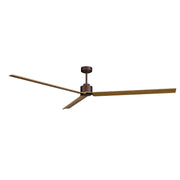 Ventilador de techo Sulion Anne LED madera motor DC con mand