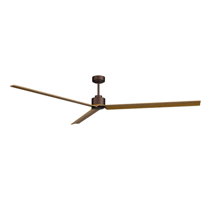 Ventilador de techo Sulion Anne LED madera motor DC con mand