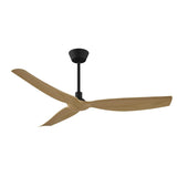 Ventilador de techo Sulion Ivy negro motor DC con mando temp