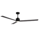 Ventilador de techo con luz Sulion Anne blanco Ø160cm