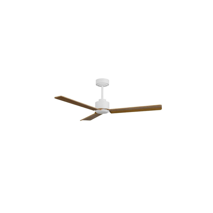 Ventilador de techo con luz Sulion Anne 160cm LED blanco y madera oscura motor DC CCT 2245461