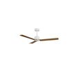 Ventilador de techo Sulion Anne 160cm blanco y madera oscura motor DC 2245164