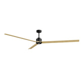 Ventilador de techo con luz Sulion Anne LED madera motor DC 