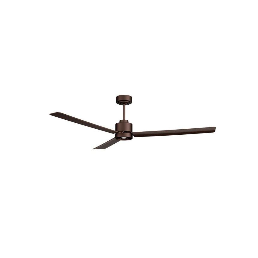 Ventilador de techo con luz Sulion Anne rosa Ø160cm