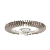 Ventilador de techo con luz Sulion Fono LED beige motor DC c