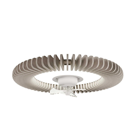 Ventilador de techo con luz Sulion Fono LED beige motor DC c