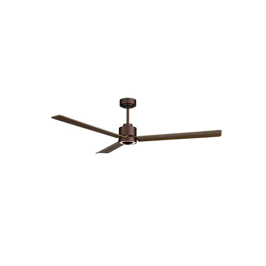Ventilador de techo con luz Sulion Anne LED madera motor DC 