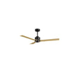 Ventilador de techo con luz Sulion Anne negro Ø127cm