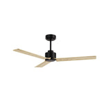 Ventilador de techo sin luz Sulion Anne negro Ø127cm