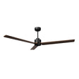 Ventilador de techo con luz Sulion Anne negro Ø160cm