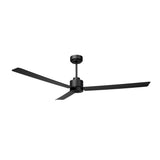 Ventilador de techo con luz Sulion Anne negro Ø160cm