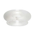Ventilador de techo con luz Sulion Daya Style blanco Ø60cm