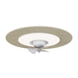 Ventilador de techo con luz Sulion Fono LED beige motor DC c