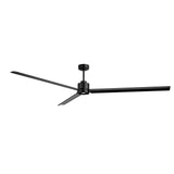 Ventilador de techo con luz Sulion Anne LED negro motor DC c