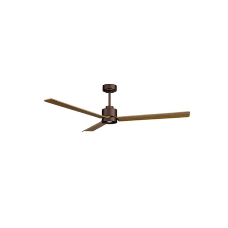 Ventilador de techo con luz Sulion Anne madera Ø160cm