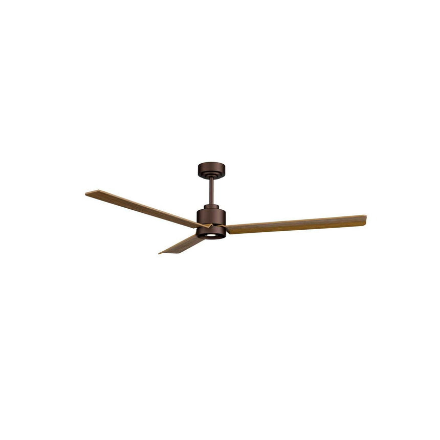 Ventilador de techo con luz Sulion Anne madera Ø160cm