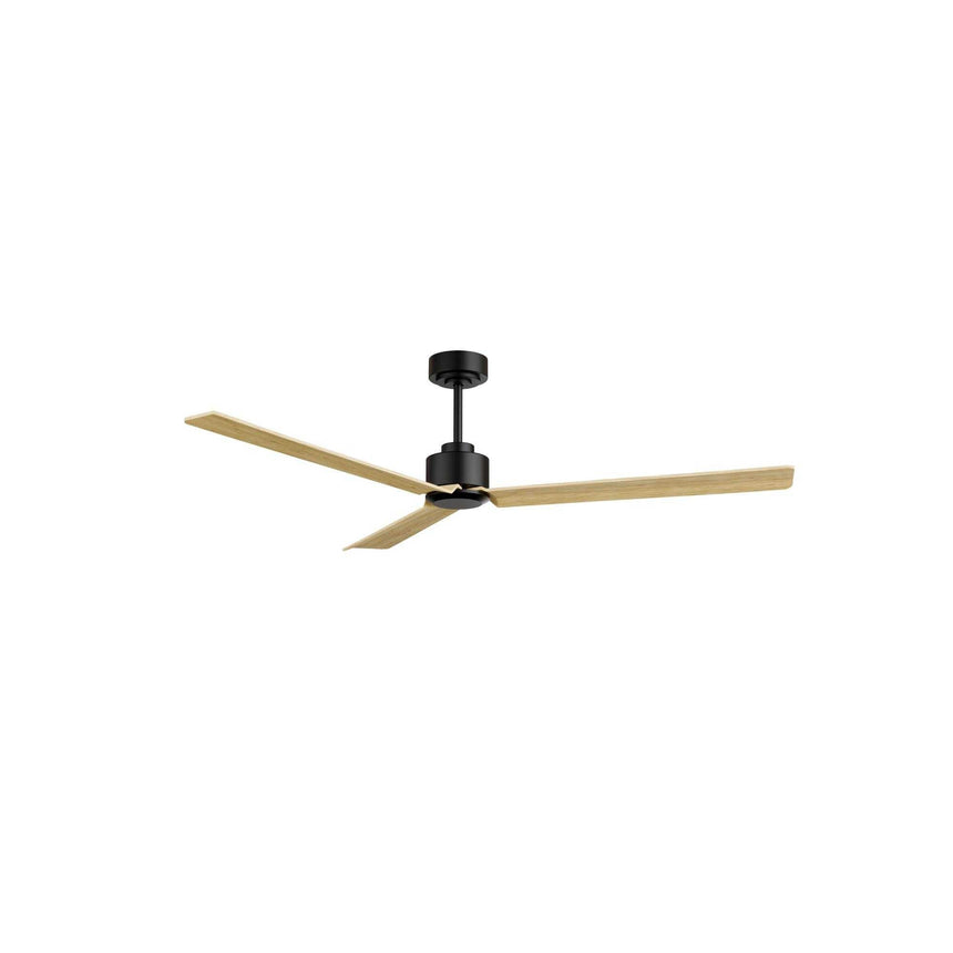 Ventilador de techo sin luz Sulion Anne negro Ø160cm