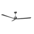 Ventilador de techo con luz Sulion Anne 160cm LED gris grafito motor DC CCT regulable 2246413