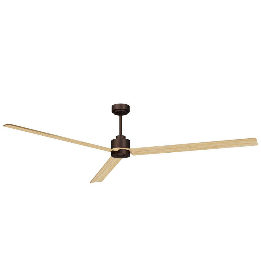 Ventilador de techo con luz Sulion Anne LED madera motor DC 