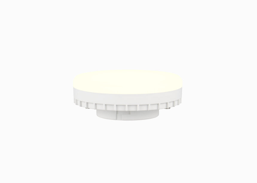 Bombilla LED TRIO 953-1233 de casquillo GX53, 8 W y 3000 K, regulable; imagen oficial del modelo en acabado blanco.