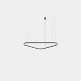 Lámpara de techo colgante LedsC4 Geometric Triangular Surface grande LED TS4X-00V9AZDU05