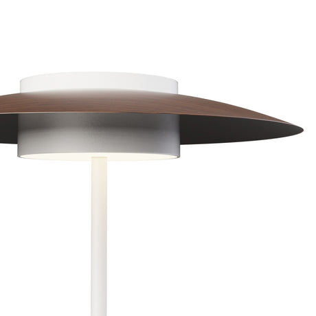 Lámpara de sobremesa Sulion Valentina LED madera metal CCT 9W 2191409