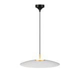 Lámpara de techo colgante Sulion Valentina LED metal CCT Ø50cm 18W latón y tulipa blanca — ref. 2191898 (3)