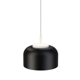 Lámpara de techo colgante Sulion Valentina LED metal CCT Ø25cm 18W blanco y tulipa negra — ref. 2199832 (1)