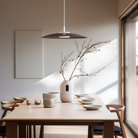 Plafón Sulion Valentina LED madera metal CCT Ø50cm 18W 2191805