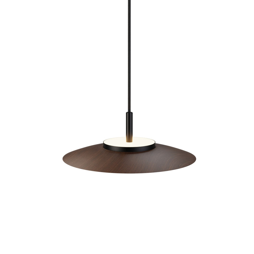 Plafón Sulion Valentina LED madera metal CCT Ø30cm 18W 2191683