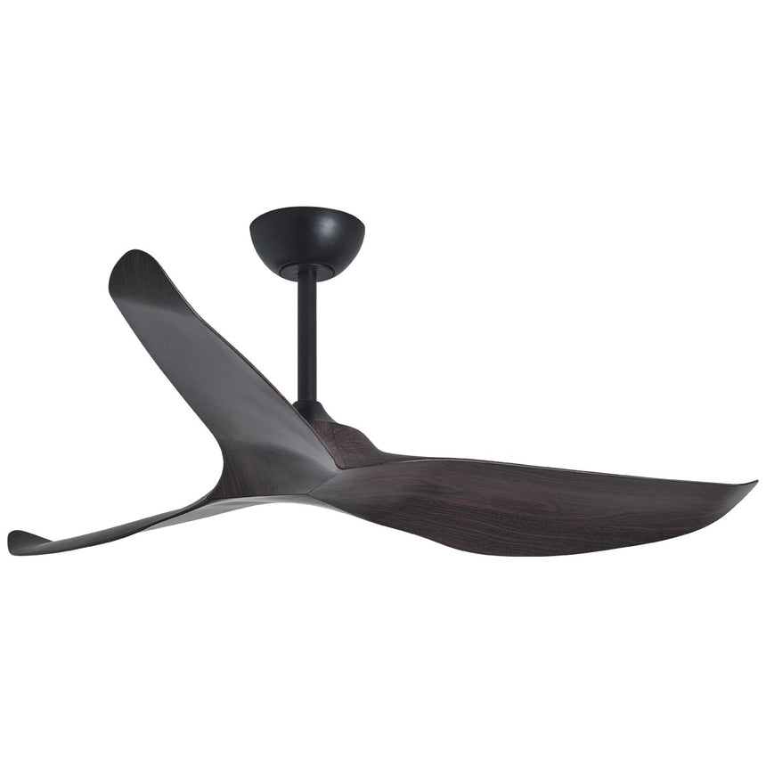 Ventilador de techo AJP Garden negro madera clara 3 palas Ø132cm 16037 — vista 7