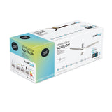 Ventilador de techo Fabrilamp Aguilón LED blanco 3 palas motor DC 3000-6000K Ø132cm 20W — vista 4