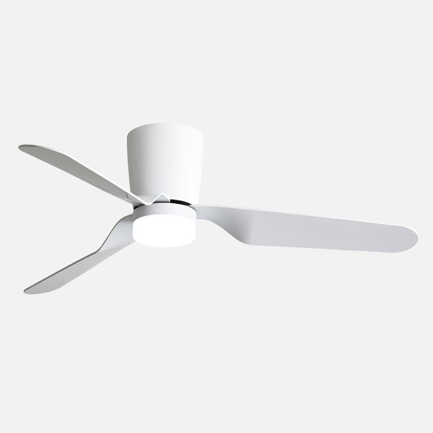 Ventilador de techo Fabrilamp Kochi LED blanco 3 palas motor DC 3000-6000K Ø132cm 18W — vista 2
